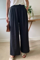 Yoru Pintuck Banded Pants