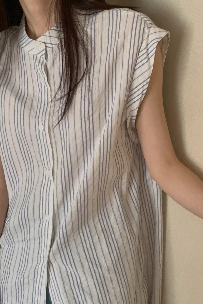 Stella Stripe Long Shirt