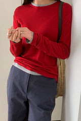 Tencel Stretch Layered Tee