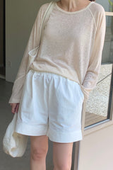 Linen Loose Tee