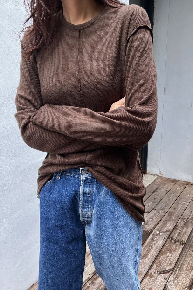 Waffle Loose Tee