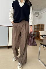 Warm Pintuck Slacks