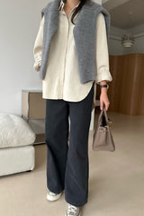 Soft Wale Rounded Corduroy Shirt