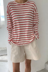 Slub Stripe Tee