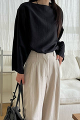 Classic Boatneck Blouse