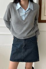 Mix Knit Shirt