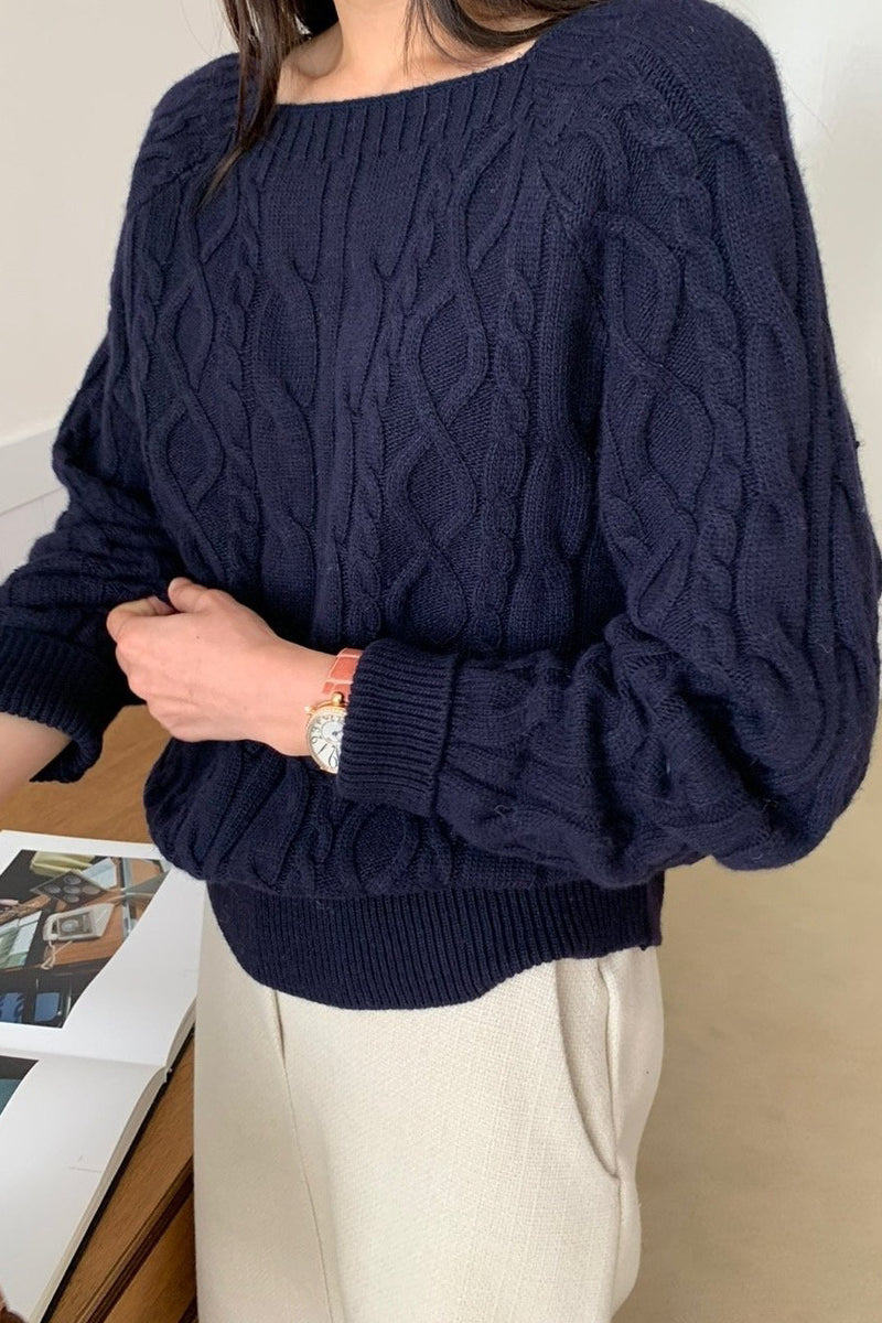 Square Cable Knit