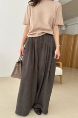 Button Wide Pants