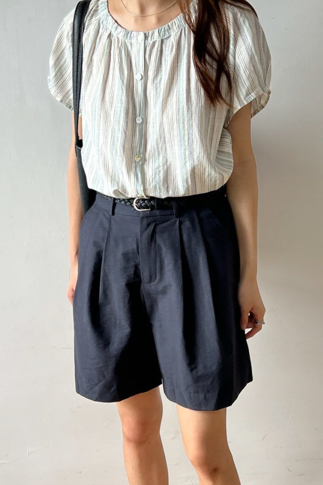 Braided Belt Shorts (Belt Included)