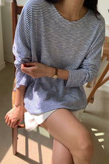 James Stripe Loose Tee