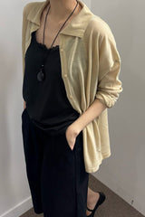 Sheer Collar Knit