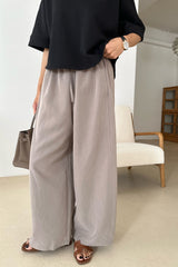Cupro Tip Banding Pants