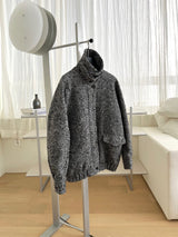 Wool Herringbone Jacket