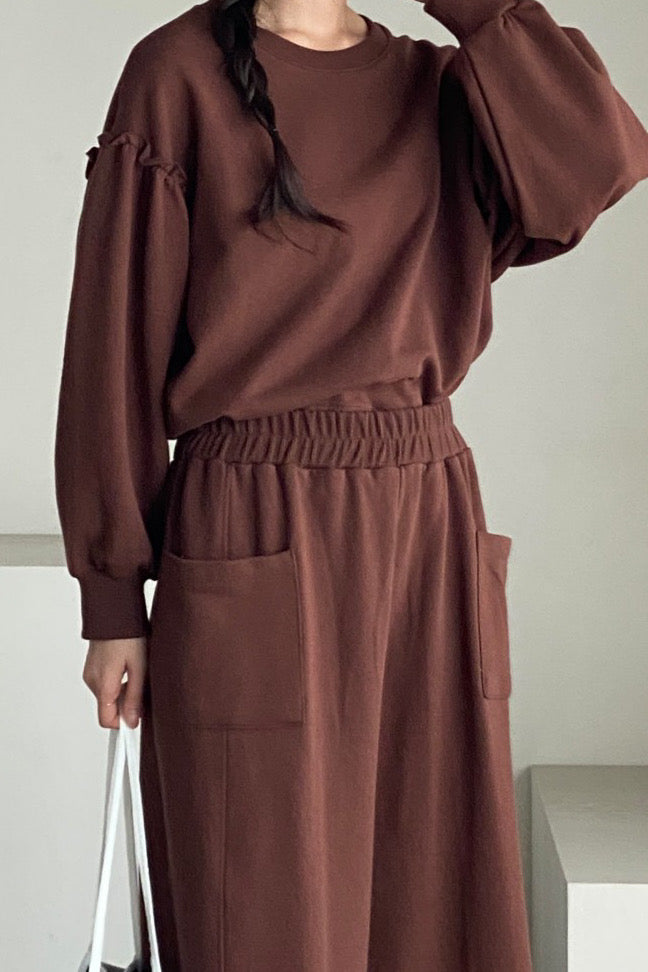 Frill Sweat Set (also sold separately)