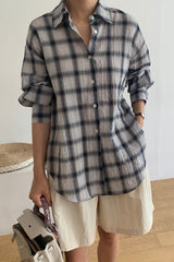 Double Gauze Check Shirt