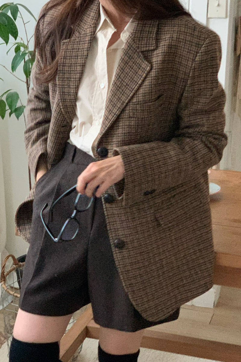 Ver Wool Check Jacket