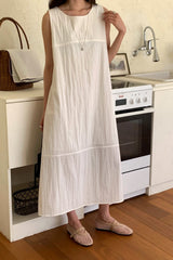 Crisp Sleeveless Dress