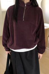 Fleece Half Zip-up