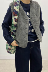 Reversible Teddy  Vest