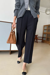 Crepe Banded Pants
