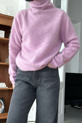 Whole Garment Turtleneck Sweater