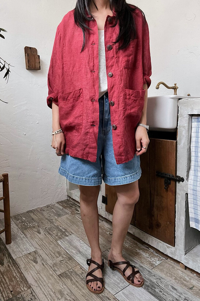 Le Vain Linen Jacket