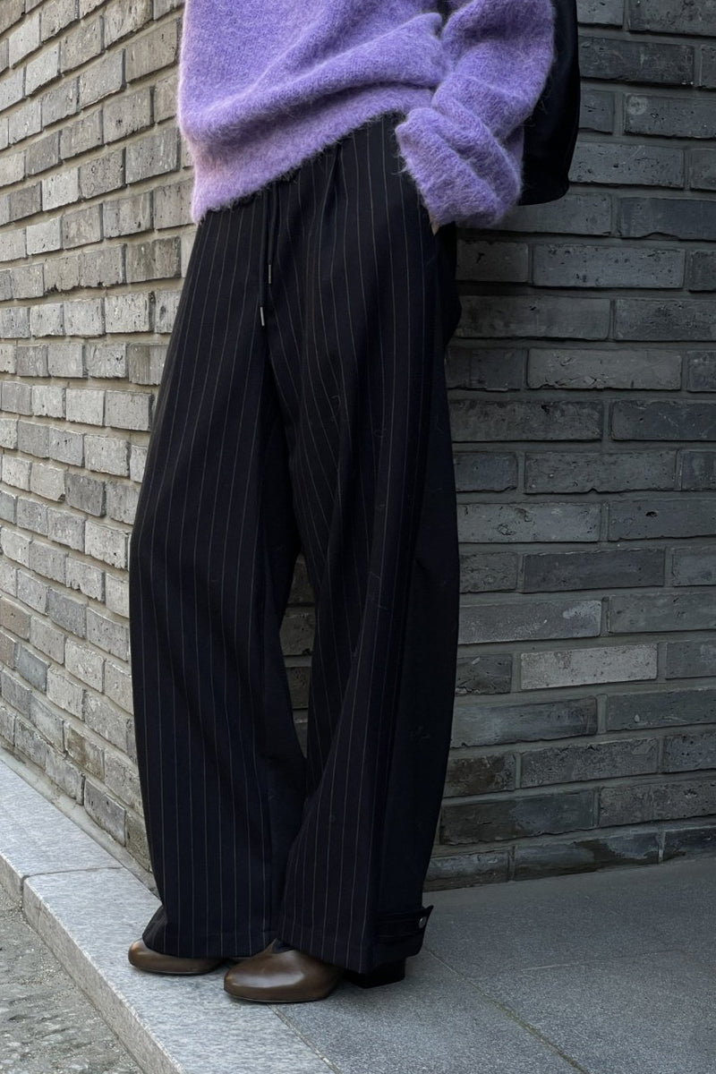 Stripe Banding Slacks