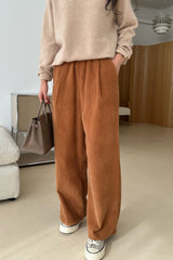 Soft Brushed Corduroy Pants