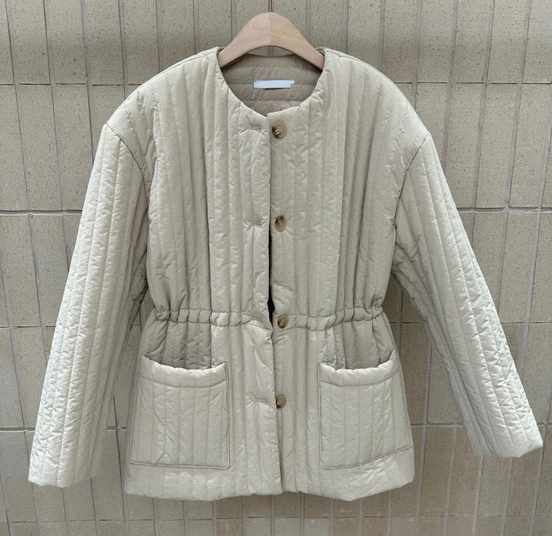 Quilted Sherpa Warmth Jacket