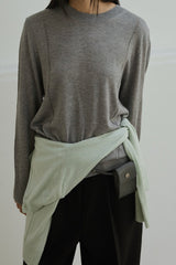 Soft Back Keyhole Knit