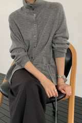 Alto High Neck Cardigan