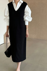 V-neck Jasmin Dress