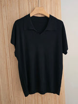 Viscose Collar Knit