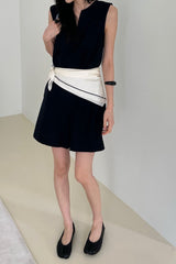 Clean Line Linen Romper