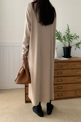 Simple Turtleneck Dress