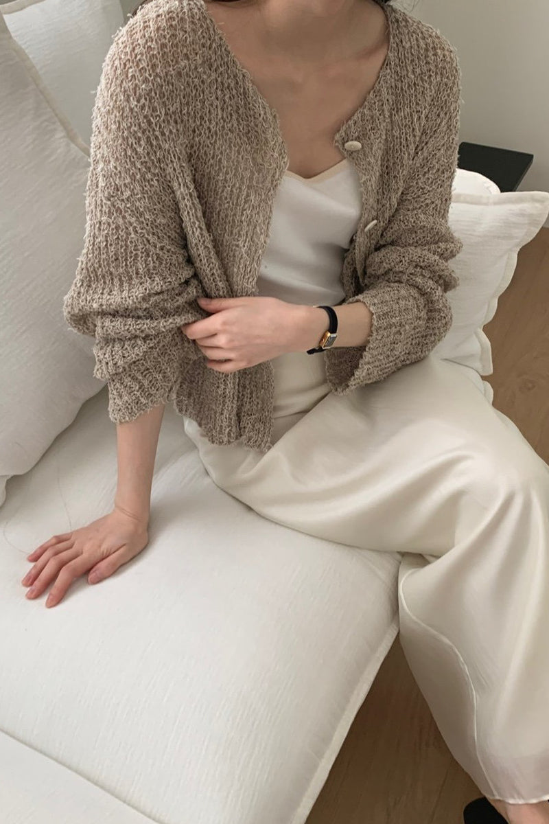 Summer Linen Cardigan