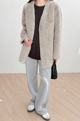 Curved Banding Pants