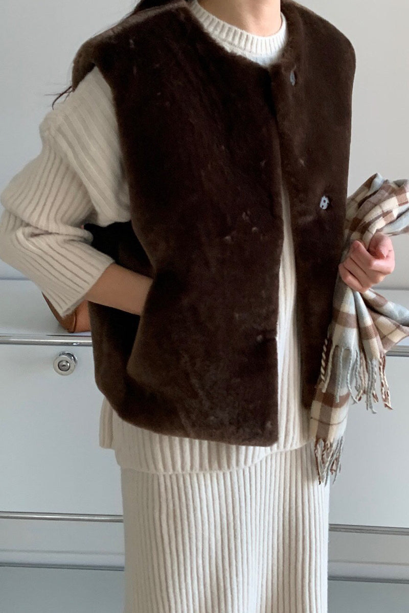 Eco Fur Jacket