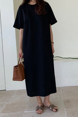 Pre-shrunk Maxi Tee Dress
