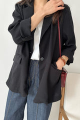 Soft Structure Linen Blazer