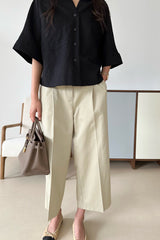 Polished Pleat Pants
