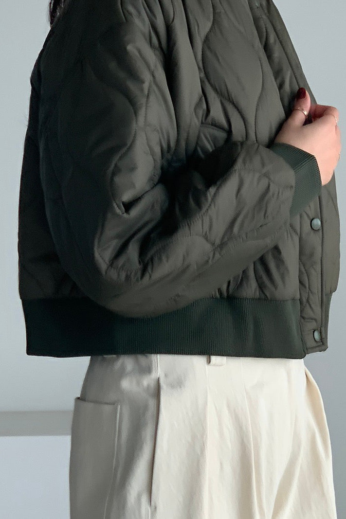 Quilted Crop Jacket