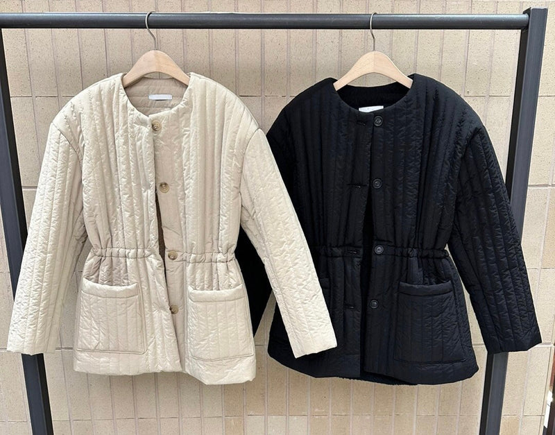 Quilted Sherpa Warmth Jacket