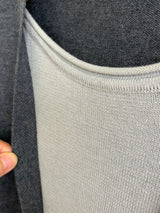 Layered Deep Neck Knit