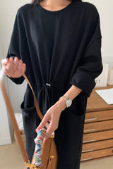 String Terry Dress