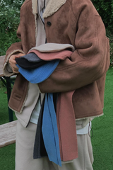 Reversible Shearling Mustang