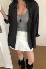 Overfit Linen Shirt