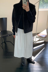Wool Shearling Vest Jacket
