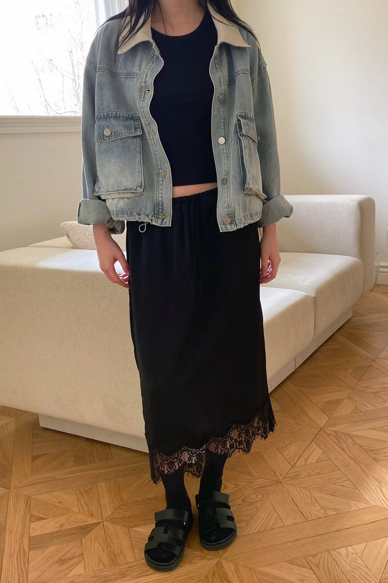 Dream Lace Midi Skirt