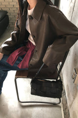 Leather Half Jacket